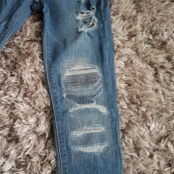 Express mid rise jean leggings in size 00R - Picture 4 of 8